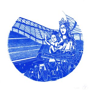 Ferveur Marseillaise - 30x30cm