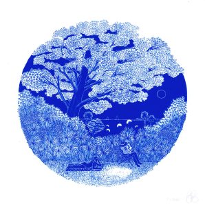 Roucas Blanc - 30x30cm