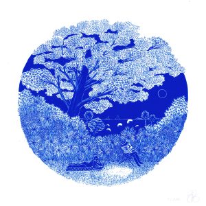 Roucas Blanc - 30x30cm