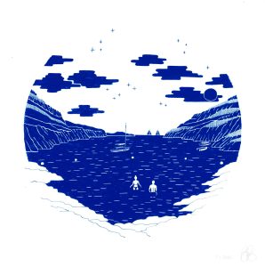 Sormiou - 30x30cm / SERIE DÉFINITIVEMENT ÉPUISÉE