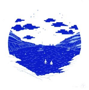 Sormiou - 30x30cm / SERIE DÉFINITIVEMENT ÉPUISÉE